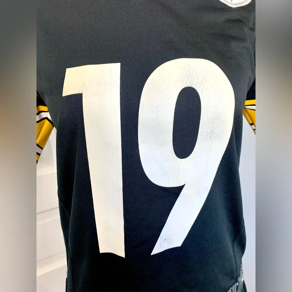 NFL Nike Pittsburgh Steelers #19 Juju Smith-Schuster Football Jersey - Picture 5 of 12